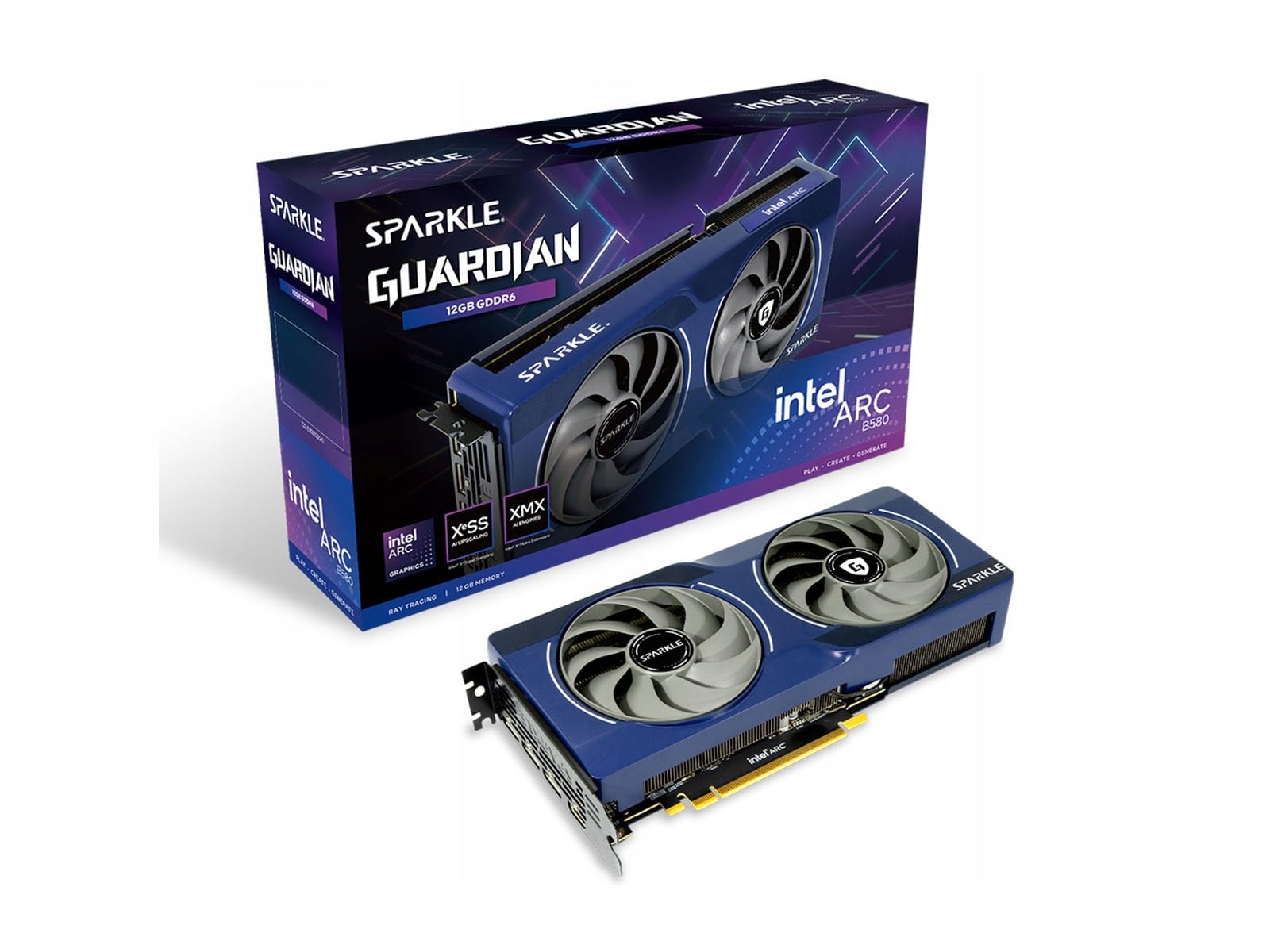 Amazon | SPARKLE VGA SPARKLE Intel ARC B580 12GB GUARDIAN (バトル